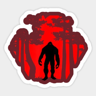 Woodsy Sasquatch Sticker